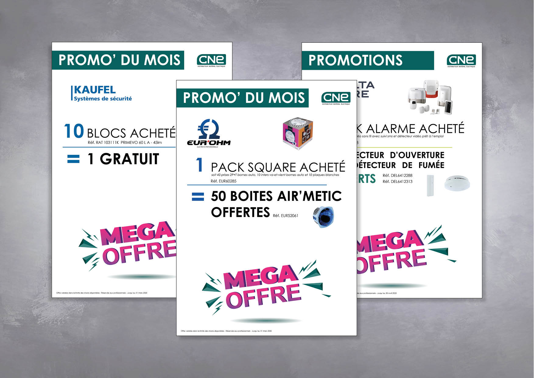 PROMO DU MOIS CNE